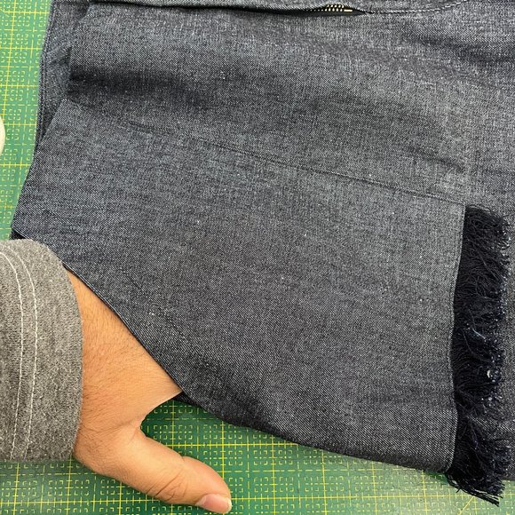 Handmade frayed runway jeans may 2018 - Picture 5 of 12